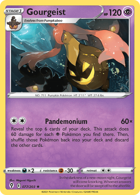 Gourgeist (Holiday Stamp) (77) — Evolving Skies