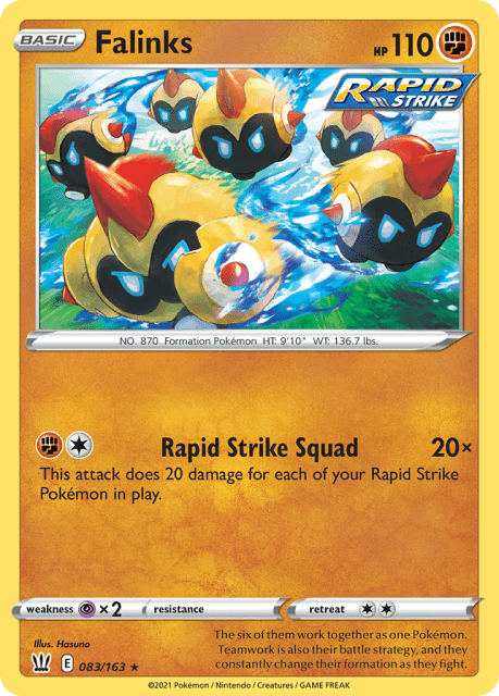 Falinks (Reverse Holofoil) (83) — Battle Styles