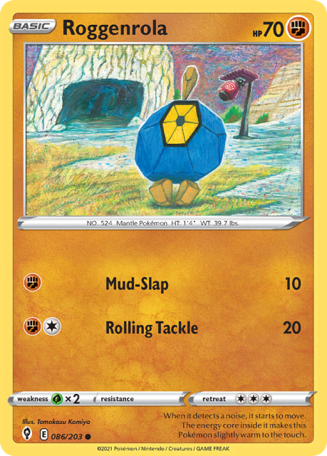 Roggenrola (86) — Evolving Skies