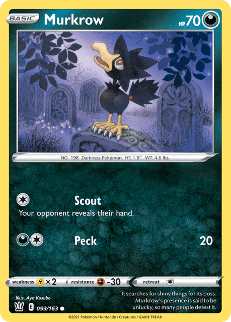 Murkrow (93) — Battle Styles