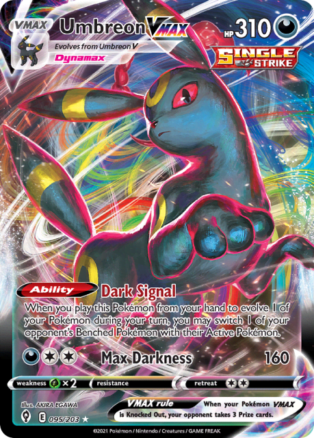 Umbreon VMAX (Holofoil) (95) — Evolving Skies