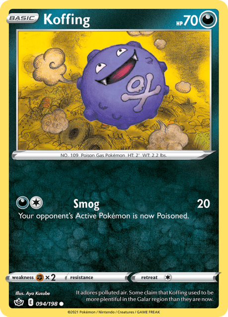 Koffing (94) — Chilling Reign