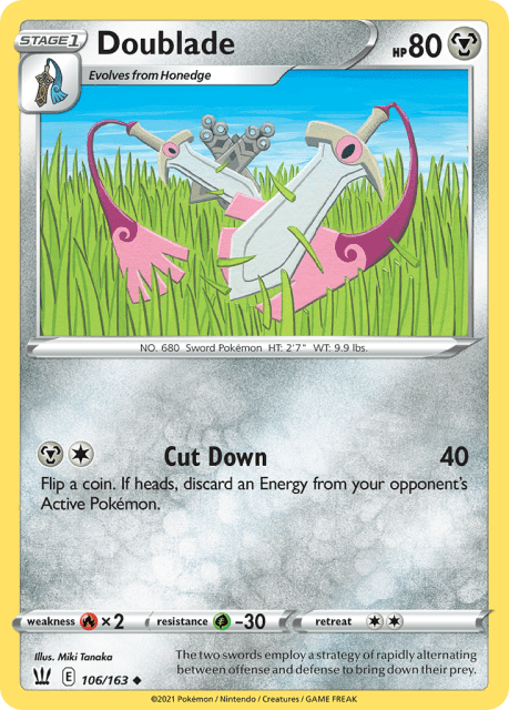 Doublade (106) — Battle Styles