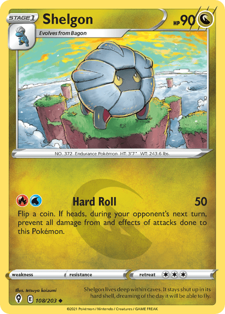 Shelgon (108) — Evolving Skies
