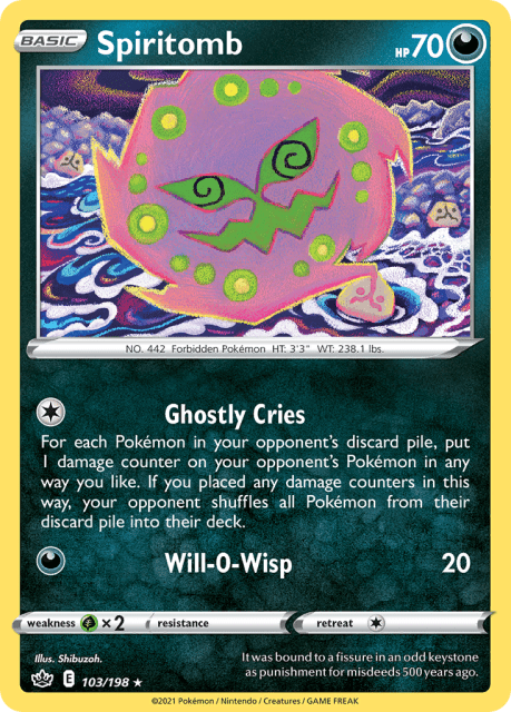 Spiritomb (103) — Chilling Reign