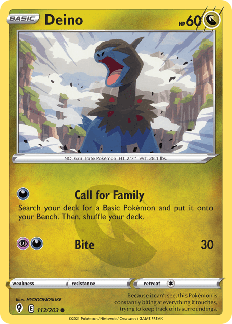 Deino (113) — Evolving Skies