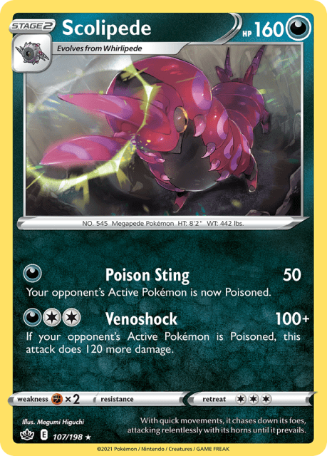 Scolipede (107) — Chilling Reign