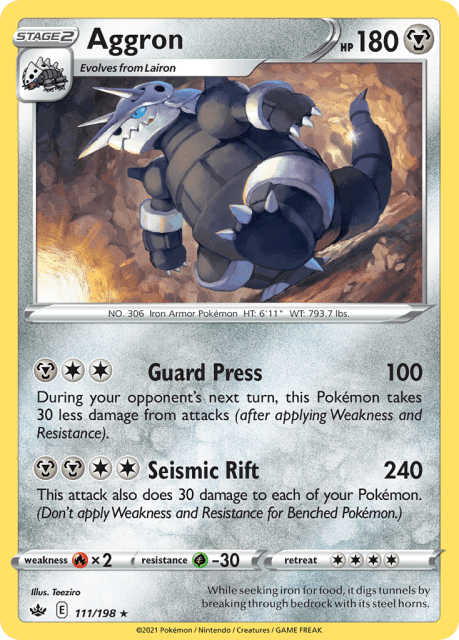 Aggron (111) — Chilling Reign