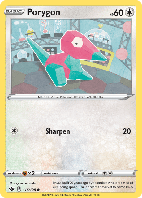 Porygon (116) — Chilling Reign