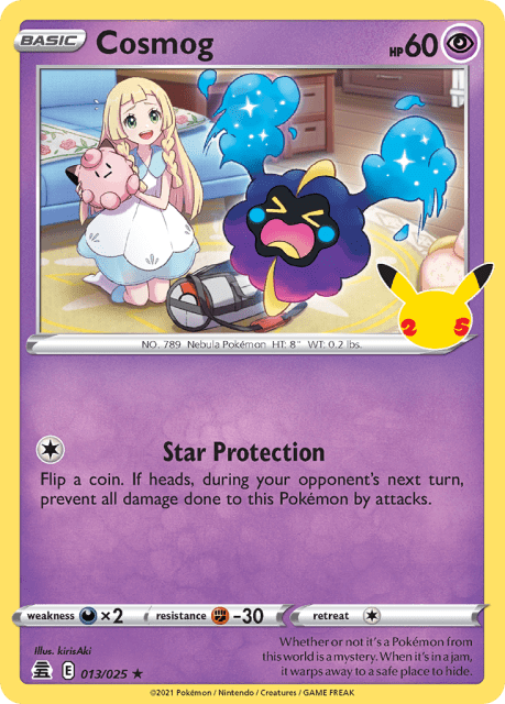 Cosmog (Holofoil) (13) — Celebrations