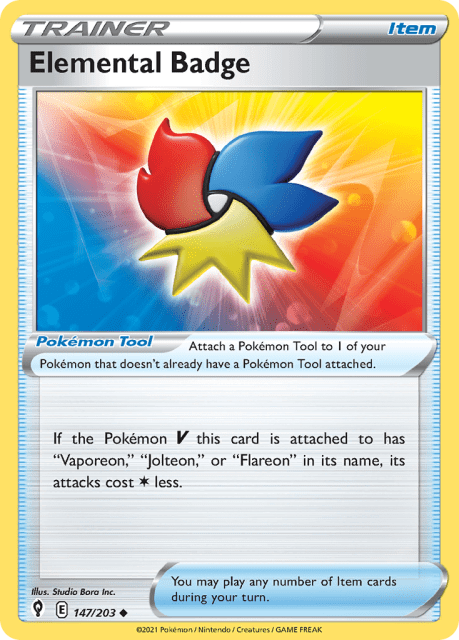 Elemental Badge (147) — Evolving Skies