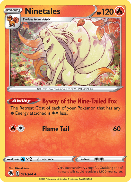 Ninetales (31) — Fusion Strike