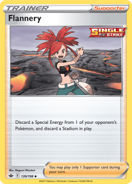 Flannery (Reverse Holofoil) (139) — Chilling Reign