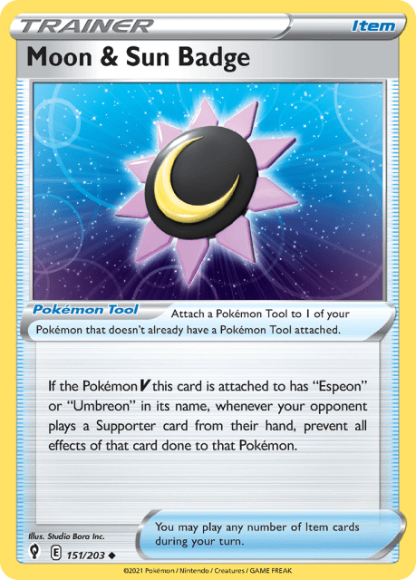Moon & Sun Badge (151) — Evolving Skies