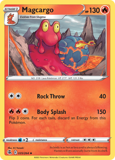 Magcargo (35) — Fusion Strike