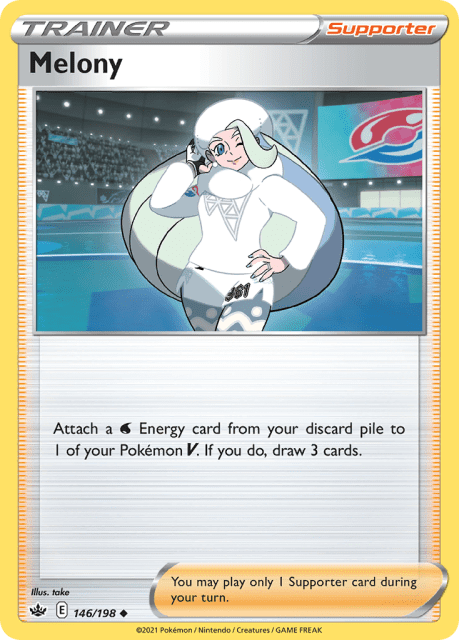 Melony (Play Pokemon Stamp) (146) — Chilling Reign