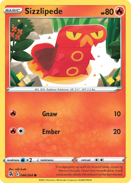 Sizzlipede (46) — Fusion Strike