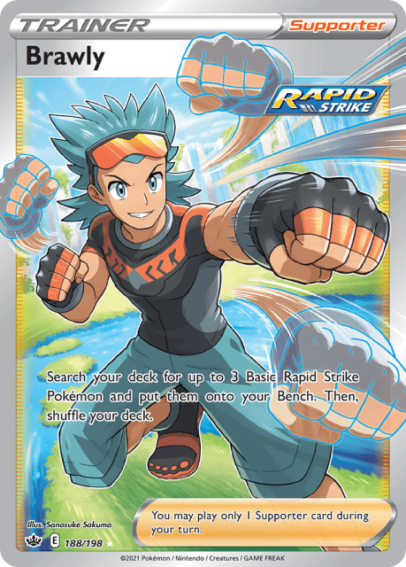 Brawly (Holofoil) (188) — Chilling Reign