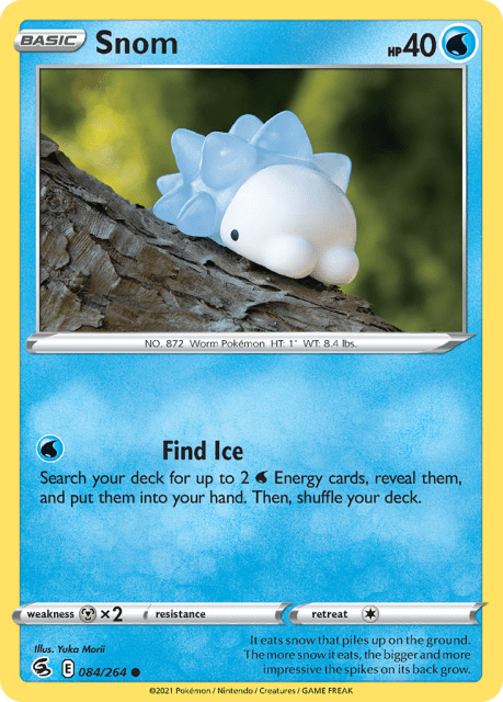 Snom (Reverse Holofoil) (84) — Fusion Strike