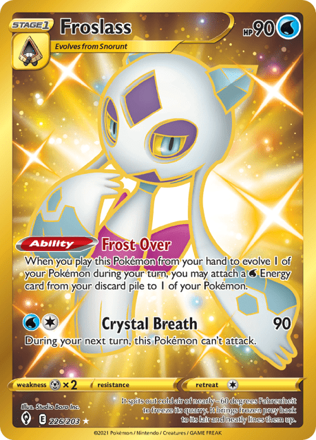 Froslass (Holofoil) (226) — Evolving Skies