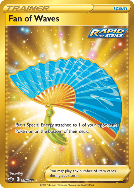 Fan of Waves (Holofoil) (226) — Chilling Reign