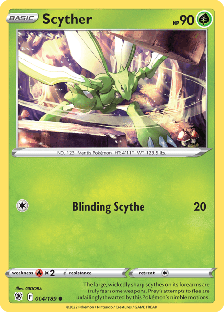 Scyther (4) — Astral Radiance