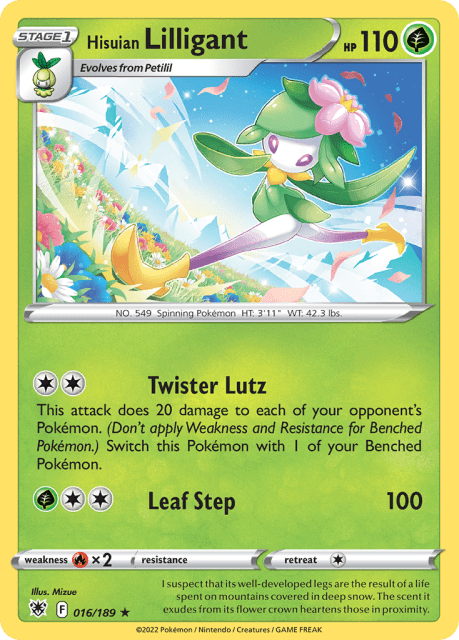 Hisuian Lilligant (Holofoil) (16) — Astral Radiance