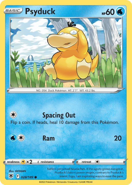 Psyduck (Reverse Holofoil) (28) — Astral Radiance