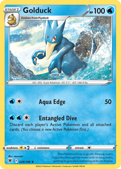 Golduck (29) — Astral Radiance