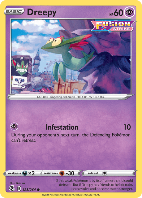 Dreepy (128) — Fusion Strike