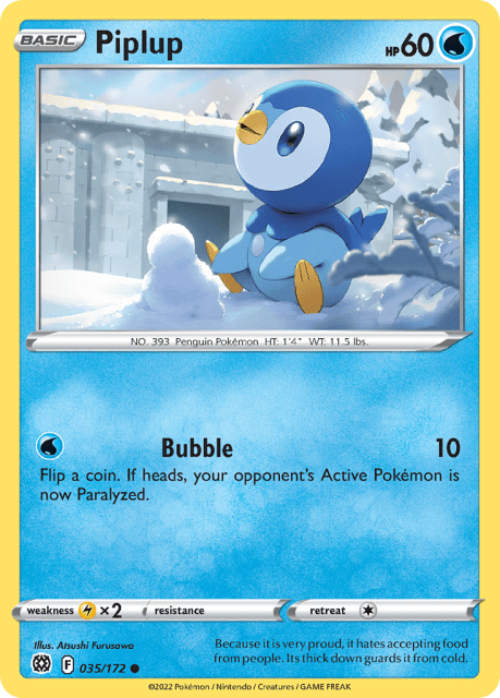 Piplup (35) — Brilliant Stars