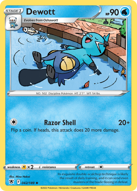 Dewott (42) — Astral Radiance