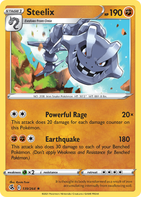 Steelix (139) — Fusion Strike