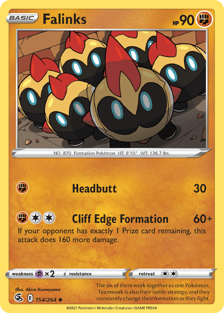 Falinks (Reverse Holofoil) (154) — Fusion Strike