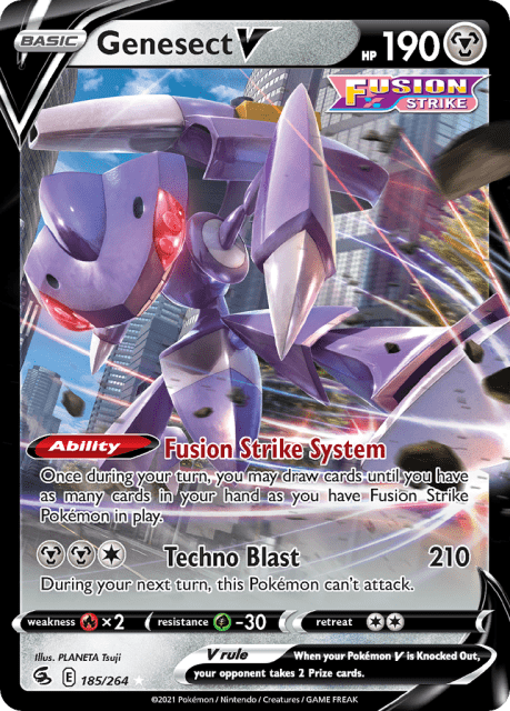 Genesect V (Andre Chiasson) (185) — Fusion Strike