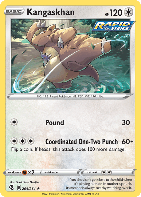 Kangaskhan (204) — Fusion Strike
