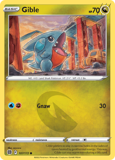 Gible (107) — Brilliant Stars