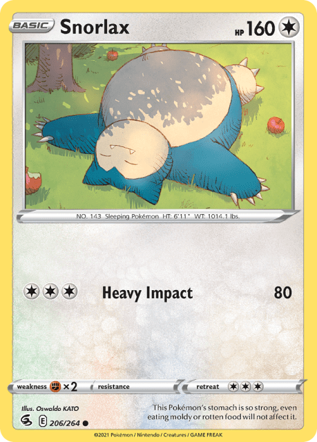 Snorlax (206) — Fusion Strike