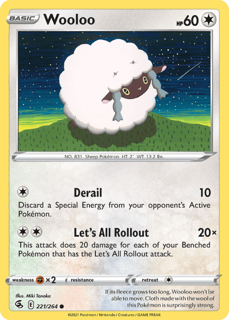 Wooloo (221) — Fusion Strike