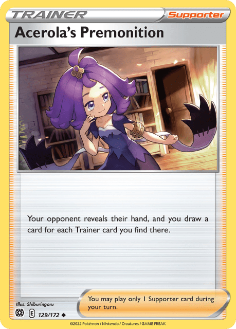 Acerola's Premonition (129) — Brilliant Stars