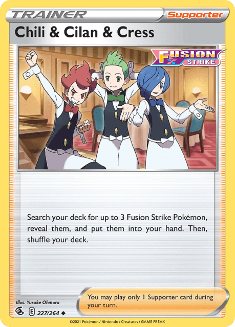 Chili & Cilan & Cress (227) — Fusion Strike