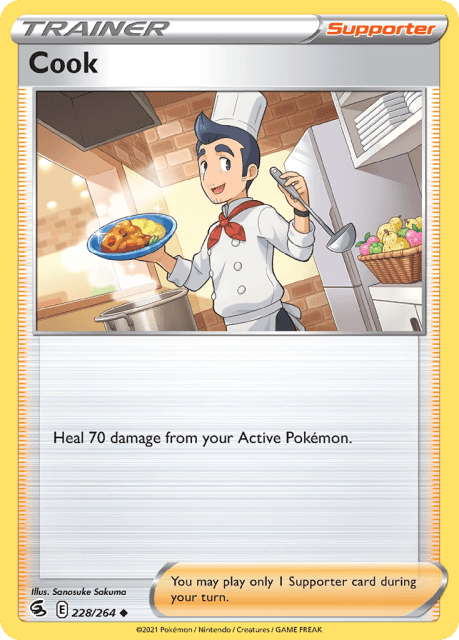 Cook (Eevee Stamp) (228) — Fusion Strike