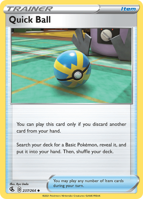 Quick Ball (League Stamp) (237) — Fusion Strike