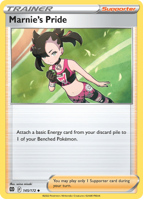 Marnie's Pride (Reverse Holofoil) (145) — Brilliant Stars