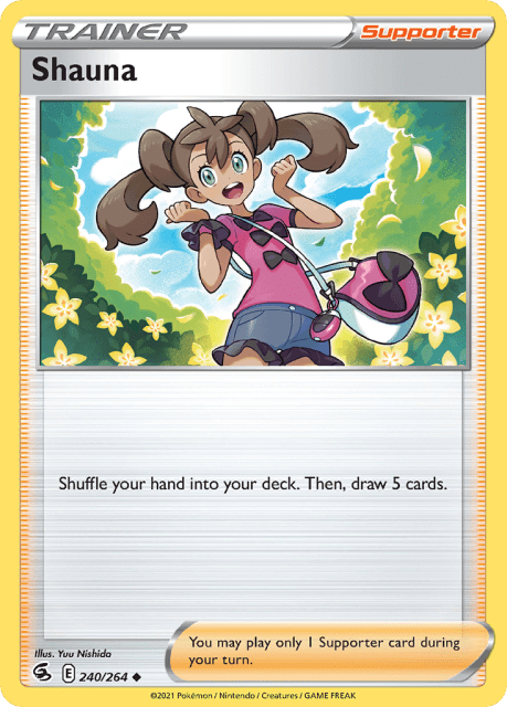 Shauna (Cinderace Stamp50) (240) — Fusion Strike