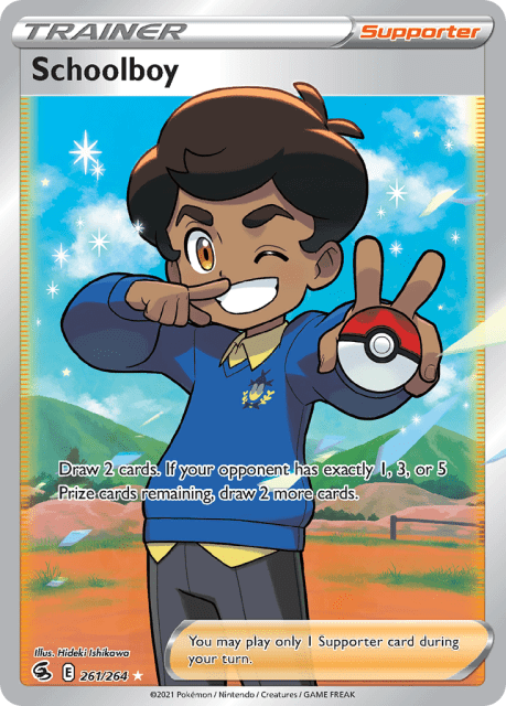 Schoolboy (Holofoil) (261) — Fusion Strike