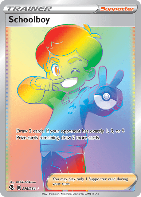 Schoolboy (Holofoil) (276) — Fusion Strike