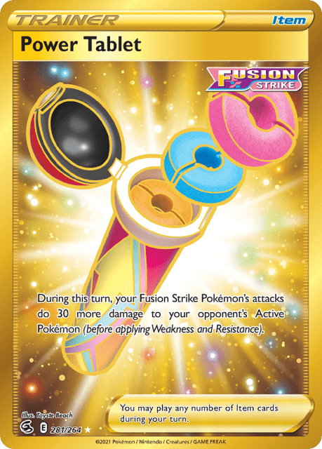 Power Tablet (Holofoil) (281) — Fusion Strike