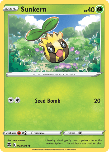 Sunkern (5) — Silver Tempest