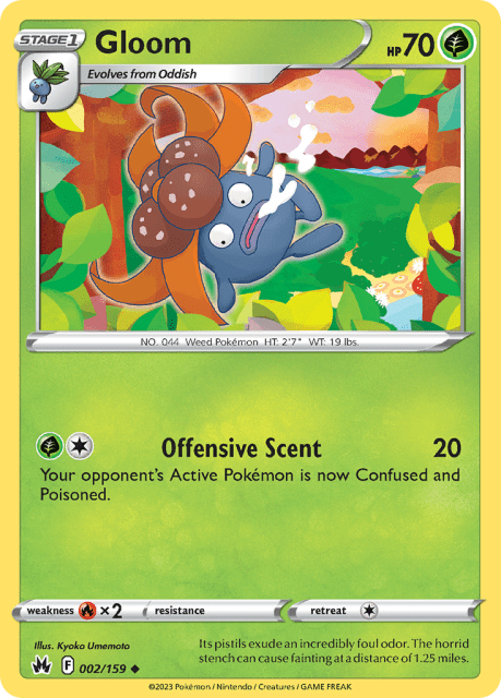 Gloom (Reverse Holofoil) (2) — Crown Zenith